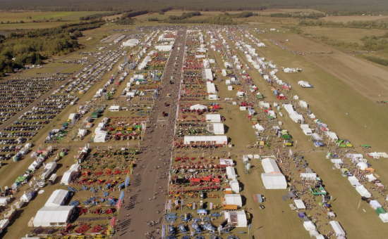 AGRO SHOW – zdjęcia z lotu ptaka