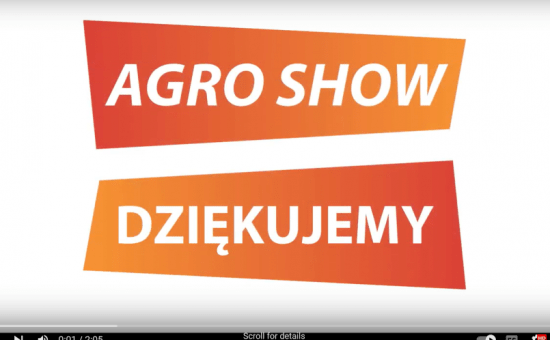 AGRO SHOW 2022 – dziękujemy