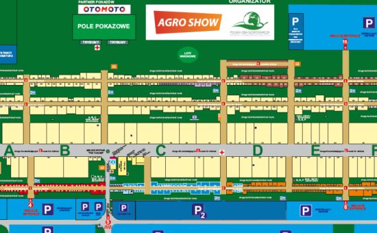 Exhibition floorplan and list of exhibitors