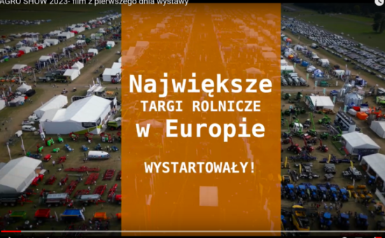 Trwa wystawa AGRO SHOW