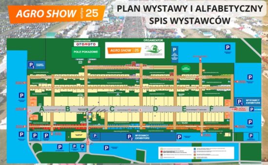 Plan wystawy i spis wystawców