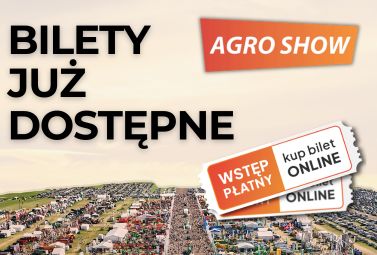 Ruszyła sprzedaż biletów na AGRO SHOW 202
