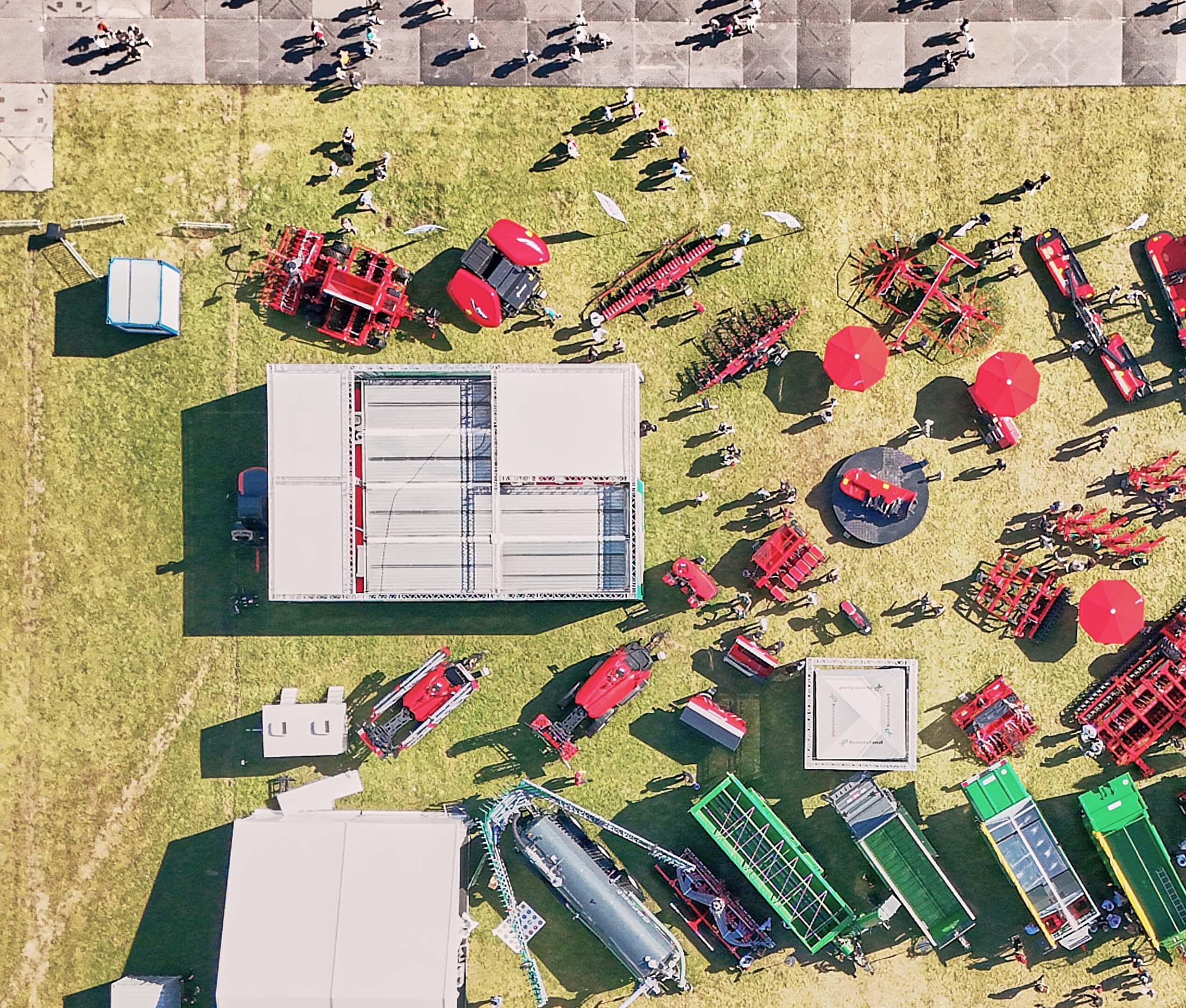 Agroshow widok z góry