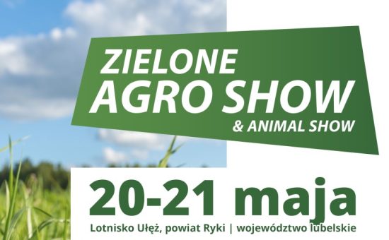 Plakat wystawy Zielone AGRO SHOW